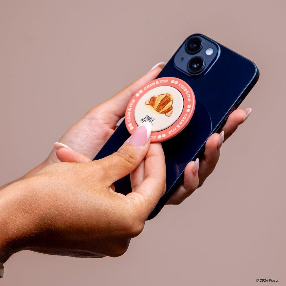 Case&amp;Me - Emily in Paris - PopSocket - Croissant