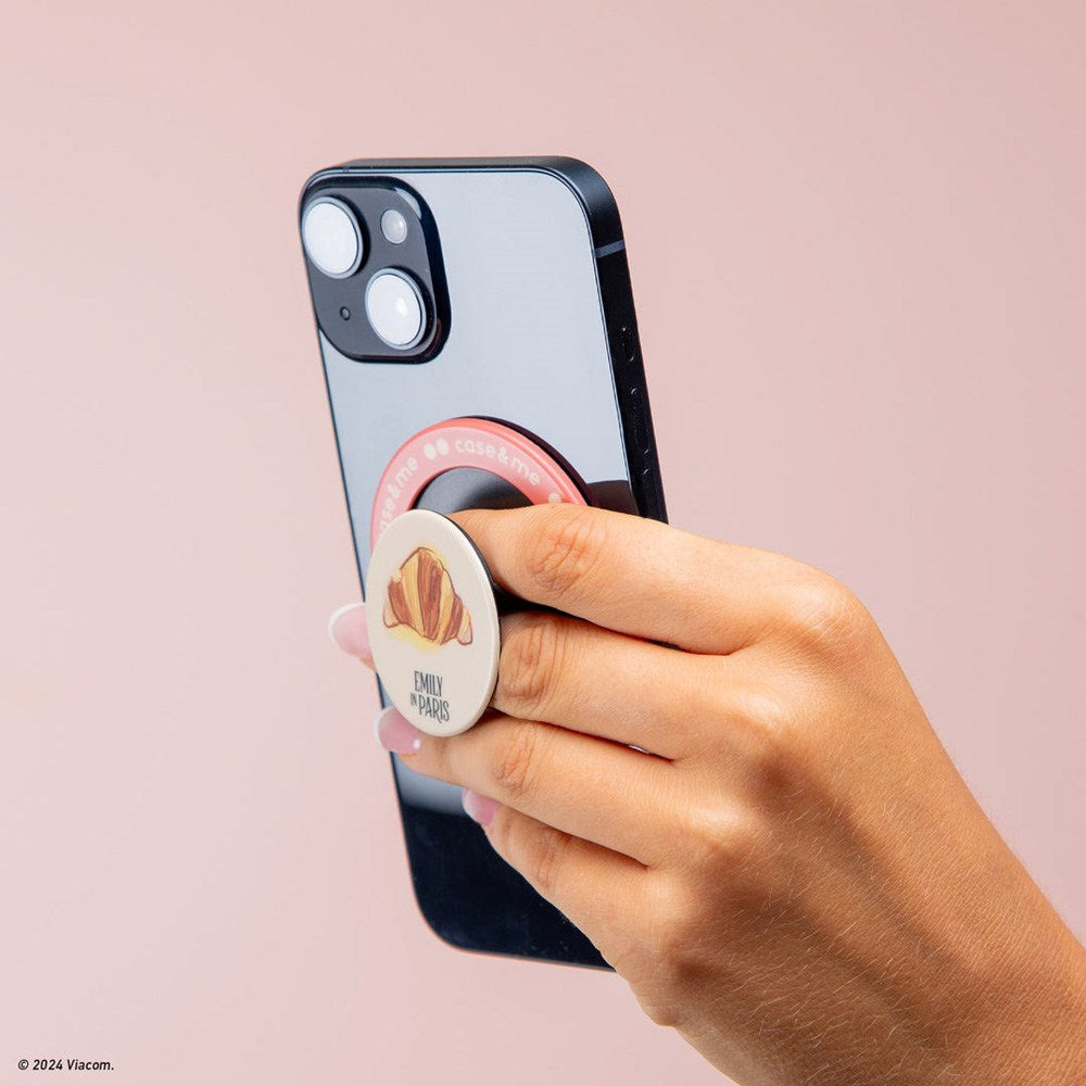Case&amp;Me - Emily in Paris - PopSocket - Croissant