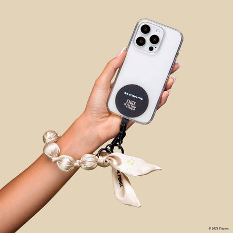 Case&amp;Me - Emily in Paris - Mobilarmbånd - Champagne Cheers