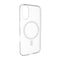 PURO iPhone 17 Hybrid Bagside Cover - MagSafe Kompatibel - Gennemsigtig / Hvid
