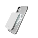 PURO iPhone 17 Hybrid Bagside Cover - MagSafe Kompatibel - Gennemsigtig / Hvid