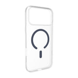 PURO iPhone 17 Pro Hybrid Bagside Cover - MagSafe Kompatibel - Gennemsigtig / Blå