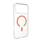 PURO iPhone 17 Pro Hybrid Bagside Cover - MagSafe Kompatibel - Gennemsigtig / Orange