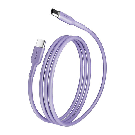 Puro ICON Kabel - USB-C til USB-C - 25W - 1.5m - Lilla