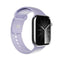 Apple Watch (38/40/SE/41/42mm) Puro ICON Silicone Rem - Lavender Blue
