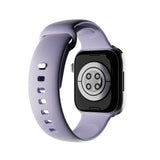 Apple Watch (38/40/SE/41/42mm) Puro ICON Silicone Rem - Lavender Blue