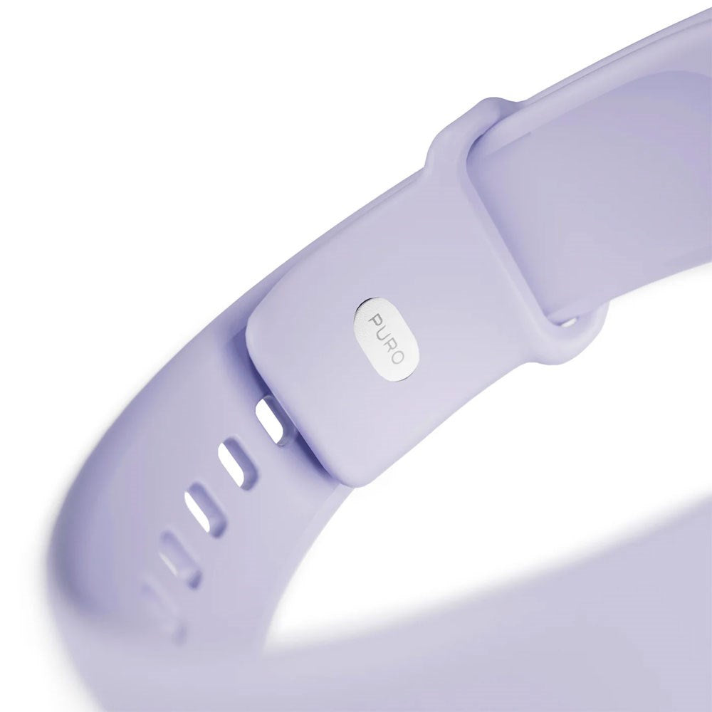 Apple Watch (38/40/SE/41/42mm) Puro ICON Silicone Rem - Lavender Blue