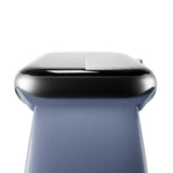 Apple Watch (38/40/SE/41/42mm) Puro ICON Silicone Rem - Ice Blue