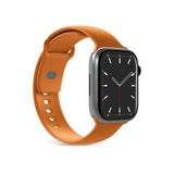 Apple Watch (42/44/SE/45/46/49mm) Puro ICON Silicone Rem - Desert Sun