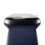 Apple Watch (42/44/SE/45/46/49mm) Puro ICON Silicone Rem - Crown Blue