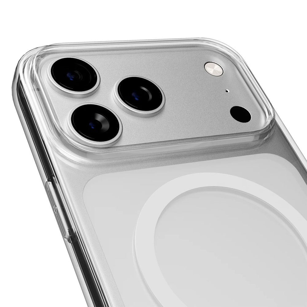 iPhone 17 Pro PURO 0.3 MAG Genbrugsplast Bagside Cover - MagSafe Kompatibel - Gennemsigtig