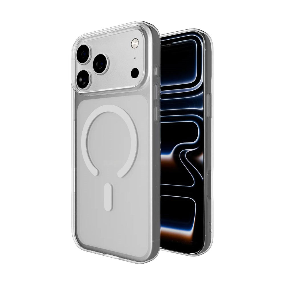 iPhone 17 Pro Max PURO 0.3 MAG Genbrugsplast Bagside Cover - MagSafe Kompatibel - Gennemsigtig