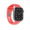 Apple Watch (38/40/SE/41/42mm) Puro GLOW Silicone Rem - Orange