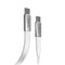 SBS Flat Cable - 60W USB-C til USB-C Kabel - 1m - Hvid