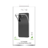 PURO Samsung Galaxy S26 NUDE Ultra Slim Bagside Cover - 0.3mm - Gennemsigtig