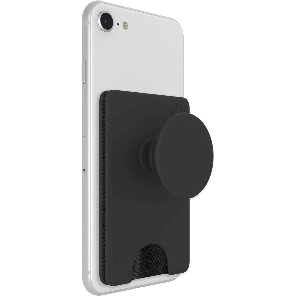 POPSOCKETS PopWallet+ - Kortholder Popsocket - Black