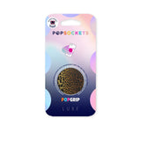 POPSOCKETS PopGrip Original Embossed Metal Leopard Aftageligt Greb m. Standerfunktion