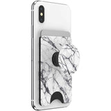 POPSOCKETS PopWallet Dove White Marble MagSafe Kortholder - Stander & Greb