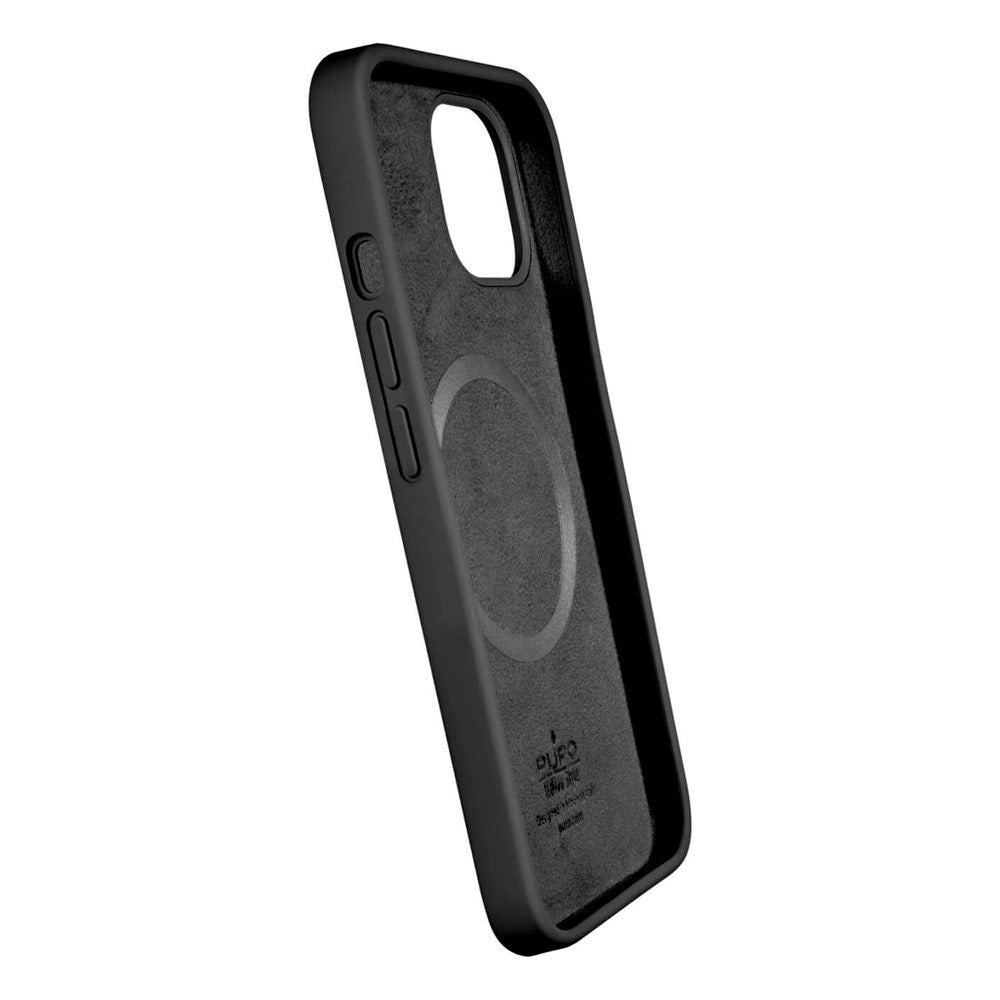 PURO iPhone 13 Mini Silikone Cover - MagSafe Kompatibel - Sort