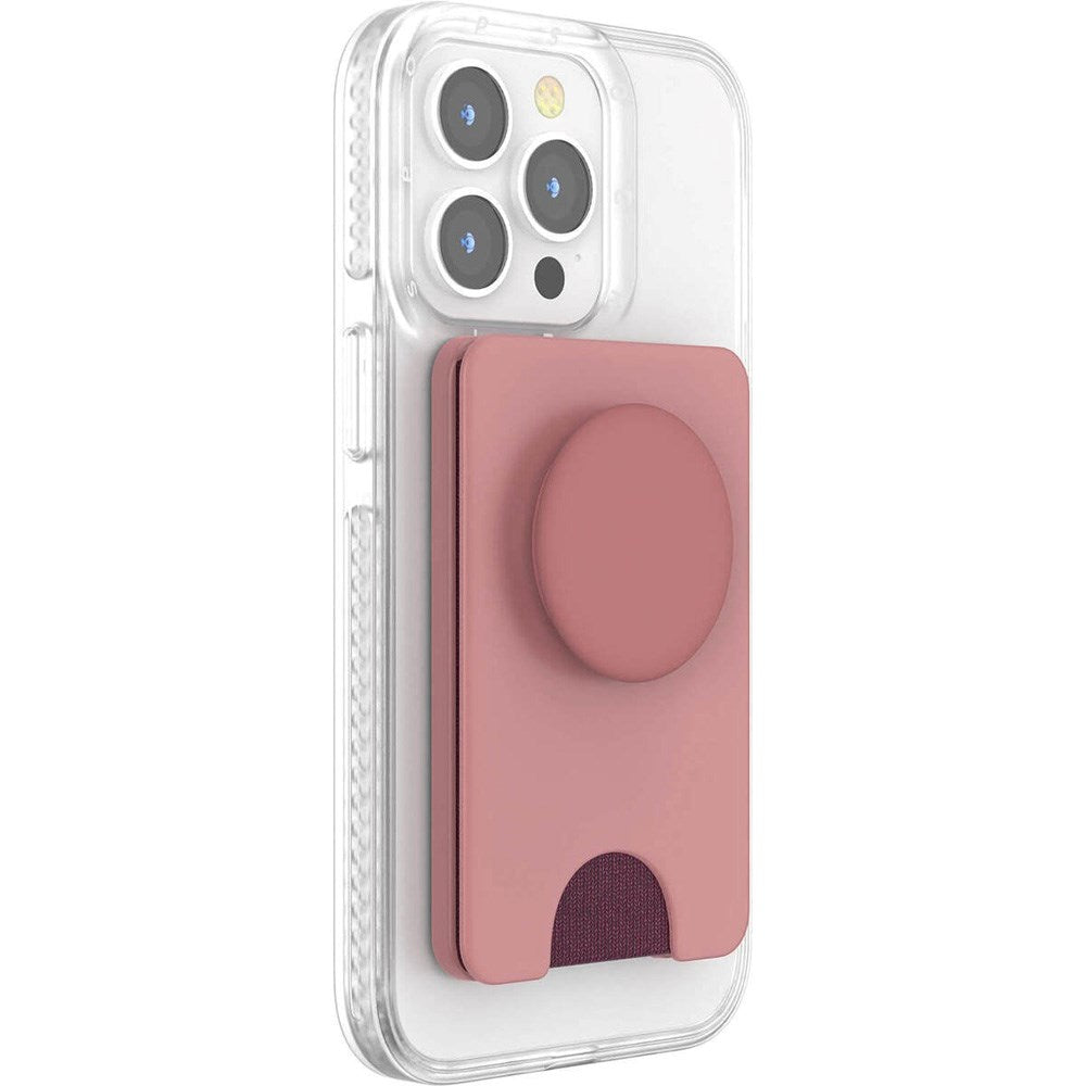 POPSOCKETS PopWallet Clay MagSafe Kortholder - Stander & Greb