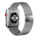 Apple Watch (38/40/SE/41/42 mm) Tech-Protect Milanese stålrem - sølv