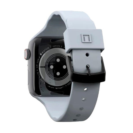 Apple Watch (42/44/SE/45/46/49 mm) UAG [U] Aurora silikonklokkerem - myk blå