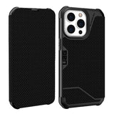 iPhone 13 Pro UAG METROPOLIS Series Folio Bakdeksel - Kevlar - Svart