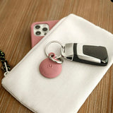 AirTag UAG [U] Dot Series Silikondeksel m. Karabinkrok - Dusty Rose