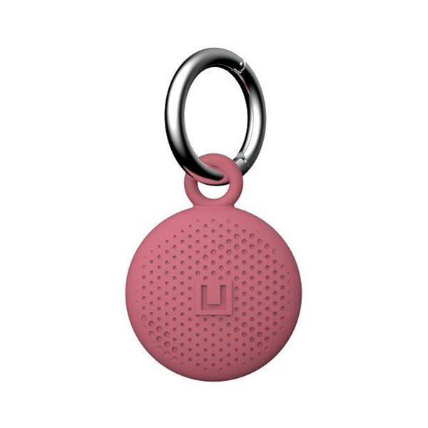 AirTag UAG [U] Dot Series Silikondeksel m. Karabinkrok - Dusty Rose