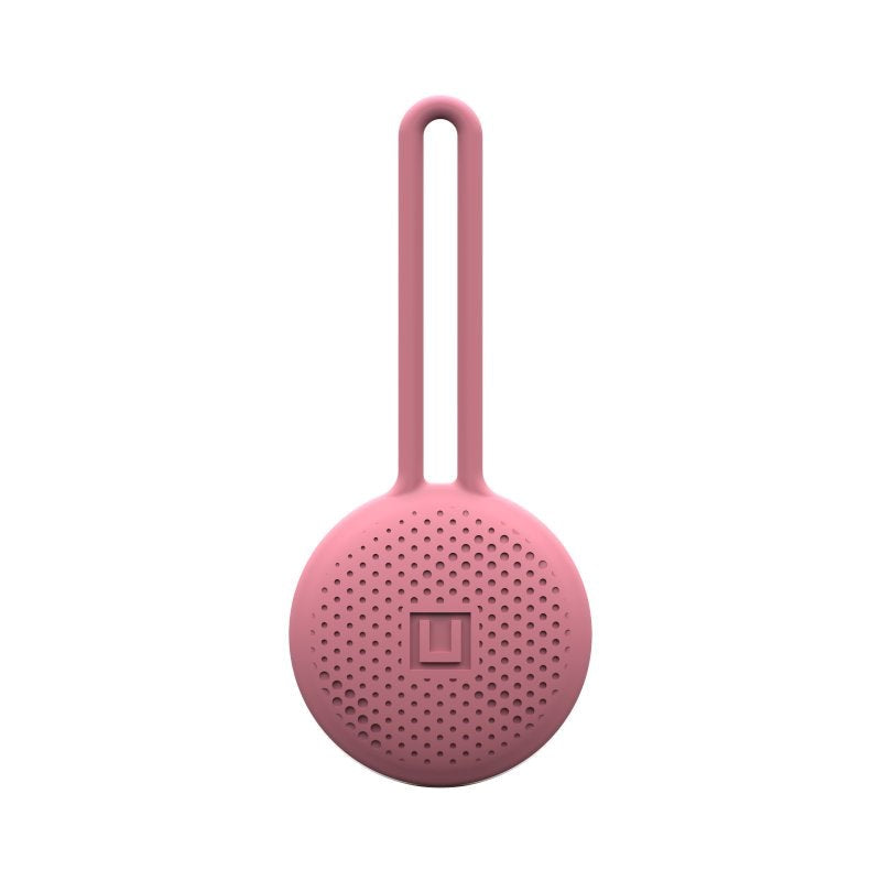 AirTag UAG [U] Dot Series Loop Silikondeksel m. Stropp - Dusty Rose