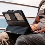 iPad 10.2" (2021 / 2020 / 2019) Urban Armor Gear - UAG - Robust veske med tastatur og styreflate - Nordic Layout - Svart