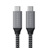 Satechi USB4 PD 100W kabel USB-C til USB-C - 80 cm - Svart