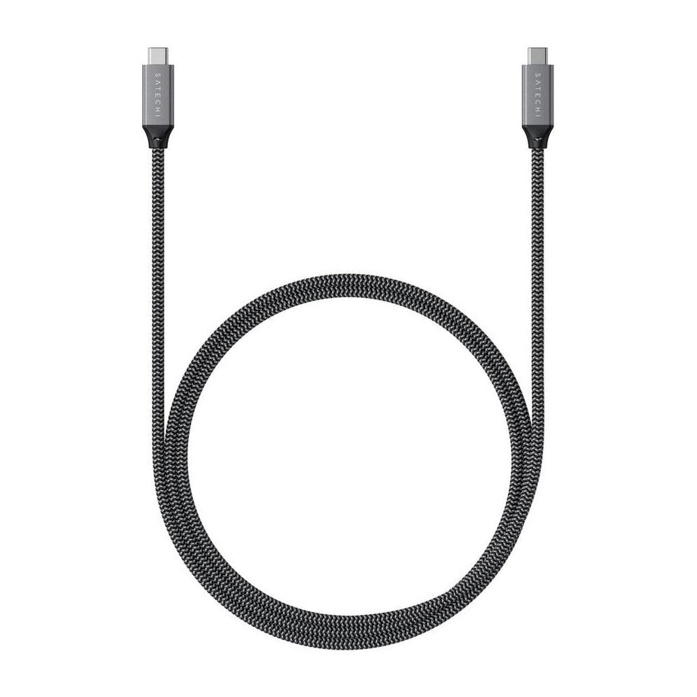 Satechi USB4 PD 100W kabel USB-C til USB-C - 80 cm - Svart