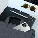 iPad Pro 11" (2022 / 2021 / 2020 / 2018) Satechi Magnetic Vegan Leather Bakdeksel - Svart