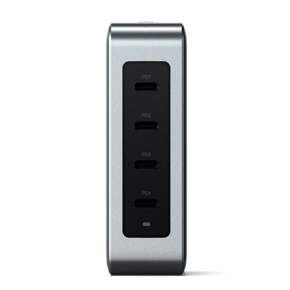 Satechi 145W USB-C GaN PD reiselader 4 x USB-C - Space Grey
