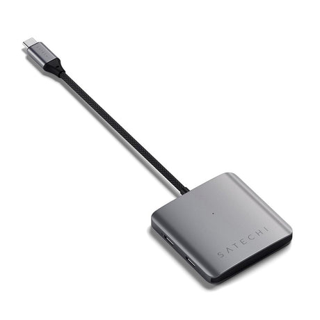 Satechi USB-C Multi Hub - 4 x USB-C - Grå