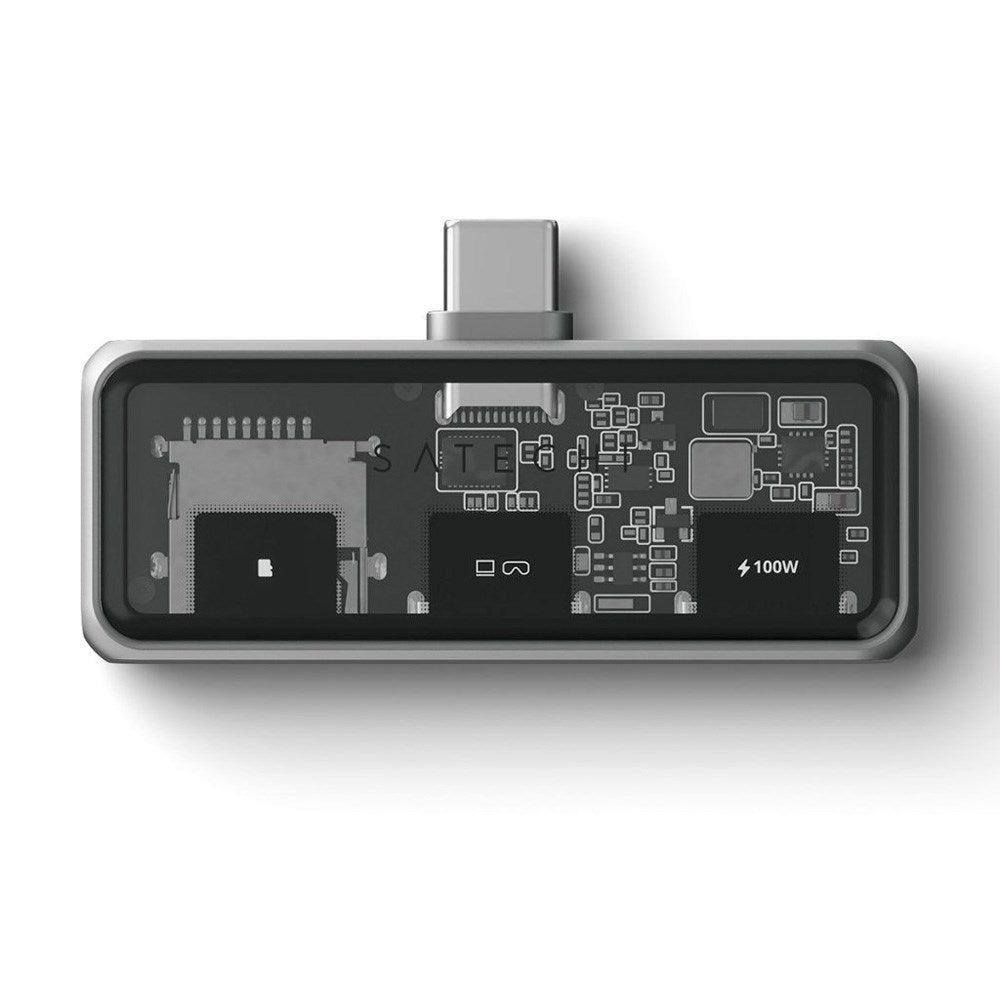 Mobil XR Hub m. Micro SD - Satechi - Space Grey