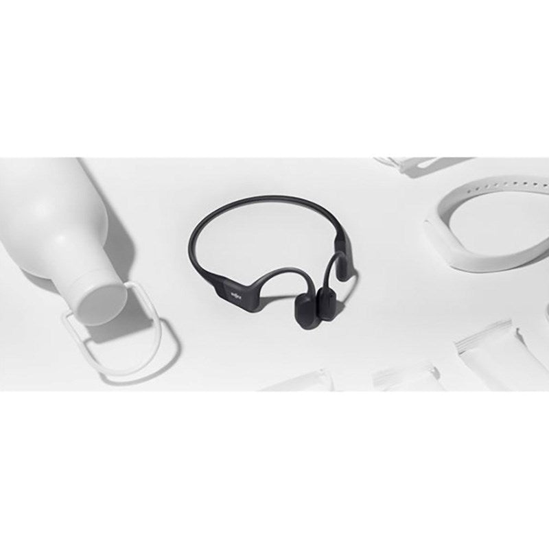 Shokz OpenRun - Trådløse sportshodetelefoner m. USB-C Lading - Svart