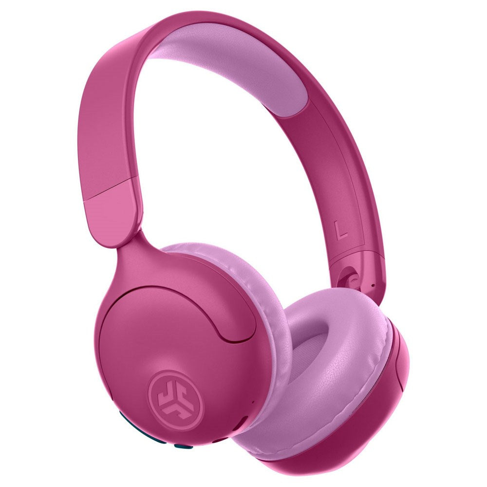 JLab JBuddies Pop 2-i-1 Trådløse On-Ear Børnehøretelefoner - Lyserød