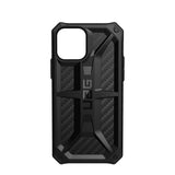 iPhone 12 Pro / 12 UAG MONARCH Series Deksel - Karbon - Svart