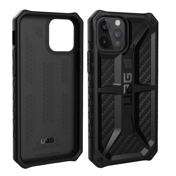 iPhone 12 Pro / 12 UAG MONARCH Series Deksel - Karbon - Svart