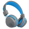 JLab JBuddies Studio Trådløst On-Ear-hodesett for barn over 6 år - grå/blå