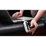 Contort From Quirky - 4-ports USB Hub m. Cable Organizer &amp; SuperFlex - Hvit / Grønn