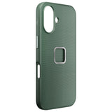 Peak Design iPhone 16 Stoffdeksel m. SlimLink-brakett - MagSafe-kompatibel - Sage
