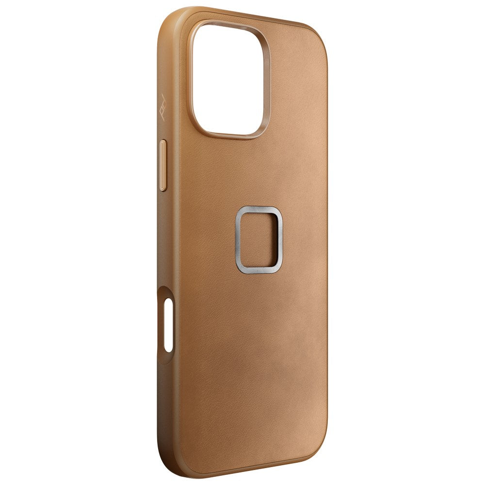 Peak Design iPhone 16 Pro Max Skinndeksel m. SlimLink-brakett - MagSafe-kompatibel - Tan
