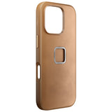 Peak Design iPhone 16 Pro skinndeksel m. SlimLink-brakett - MagSafe-kompatibel - Tan