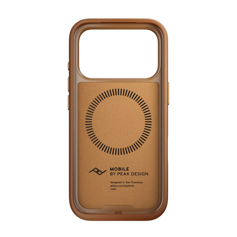 Peak Design - iPhone 17 Pro Everyday Fabric Cover - MagSafe Kompatibel - Tan