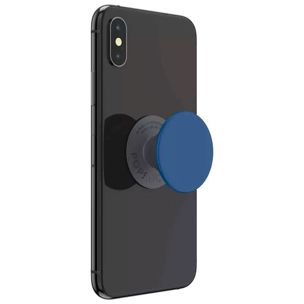 POPSOCKETS PopGrip Basic Classic Blue m. Stående funksjon