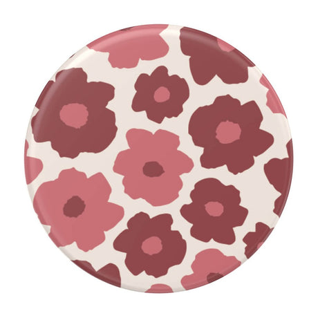 POPSOCKETS PopGrip Originalt Mauve Floral Avtagbart Grip m. Stativfunksjon