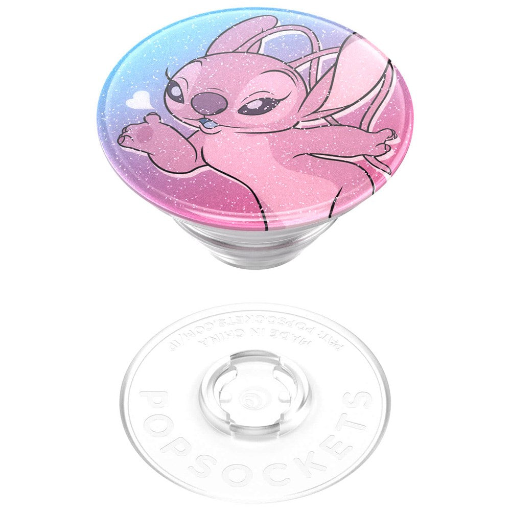 Lisensiert Angel Kisses Removable Grip m. Stativfunksjon - POPSOCKETS PopGrip